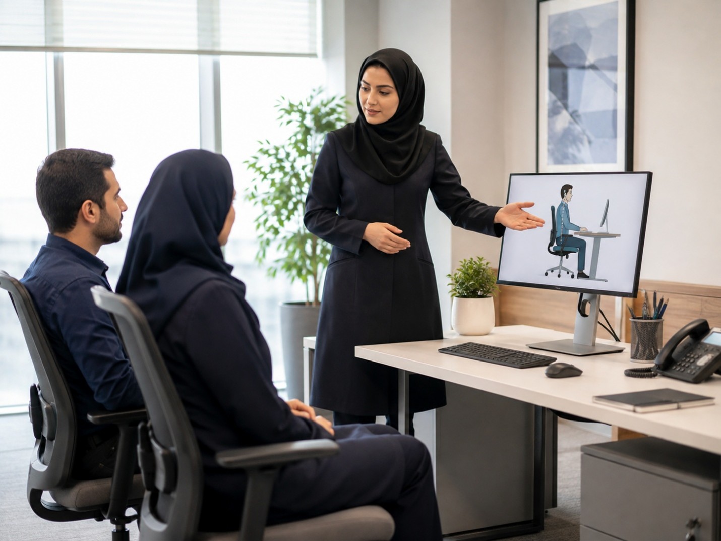 اقدامات اصلاحی و استقرار ارگونومی